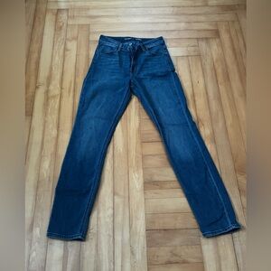 High rise blue jeans from Old Navy